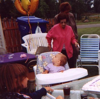 Michele, Great Grandma Ennocenti and Great Aunt Arlene