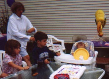 Michele, Grandma Love, Matthew and me