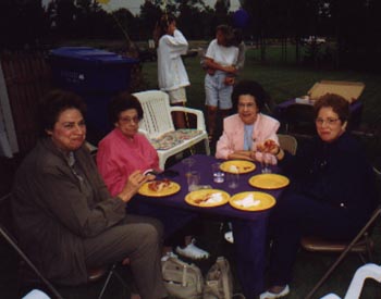 Great Aunt Arlene, Great Grandma Ennocenti, Great Great Aunt Marie and Great Aunt Loretta