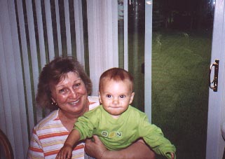 Grandma Raines and me